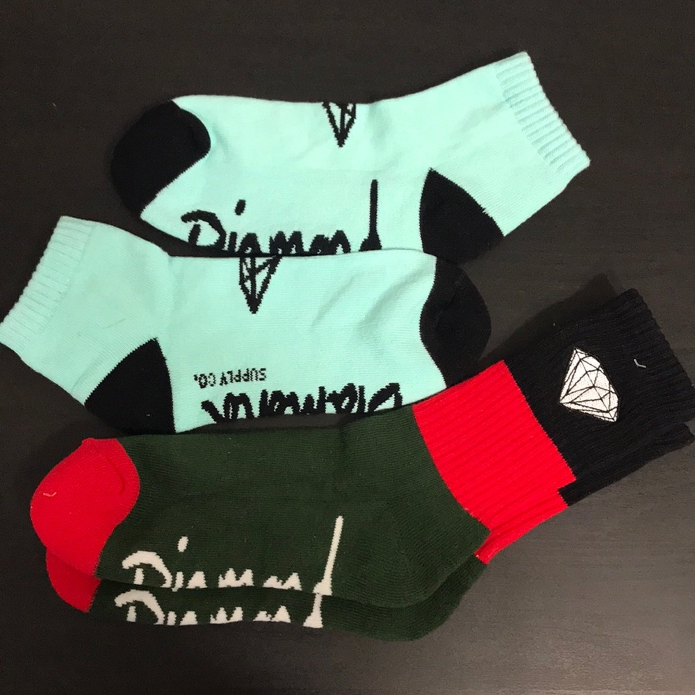 Diamond Supply Men’s Socks